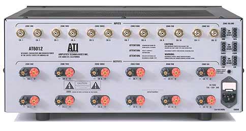 ati at6012 rear audio power amplifier