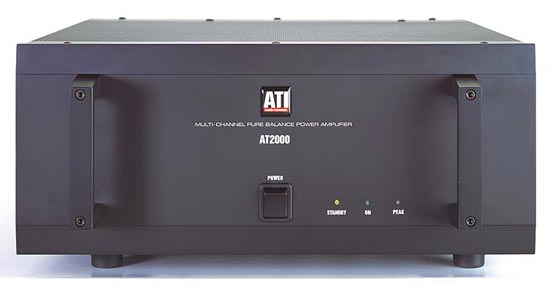 ati at2000 front audio power amplifier