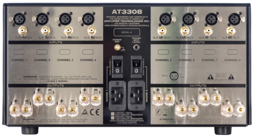 ati at3300 rear audio power amplifier