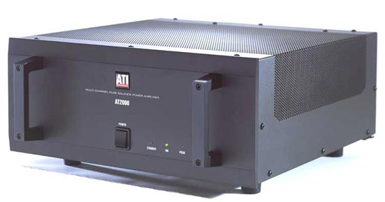 ati at2000 front2 audio power amplifier