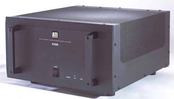 ati at3000 front2 audio power amplifier