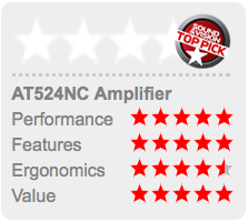 ati at524nc sound and vision top pick audio power amplifier