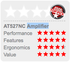 ati at527nc sound and vision top pick audio power amplifier
