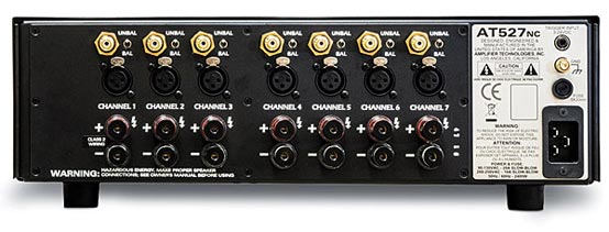 ati at527nc rear audio power amplifier